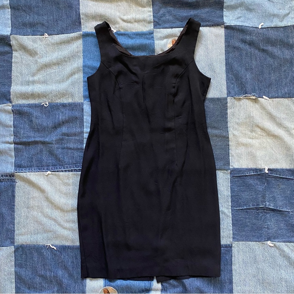 vintage 90s taurus 2 black dress size 4